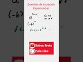 ¿Cuál es el Dominio de las Ecuaciones Exponenciales? | Álgebra #dominio #intervalo #base #exponente