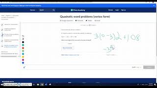 Khan Academy Roller Coaster Problem