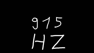 915 hz