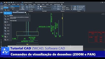 Tutorial CAD: Os Comandos de Visualização do ZWCAD(ZOOM e PAN)