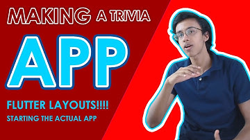 Making a Trivia App with Flutter! - Layouts and Buttons