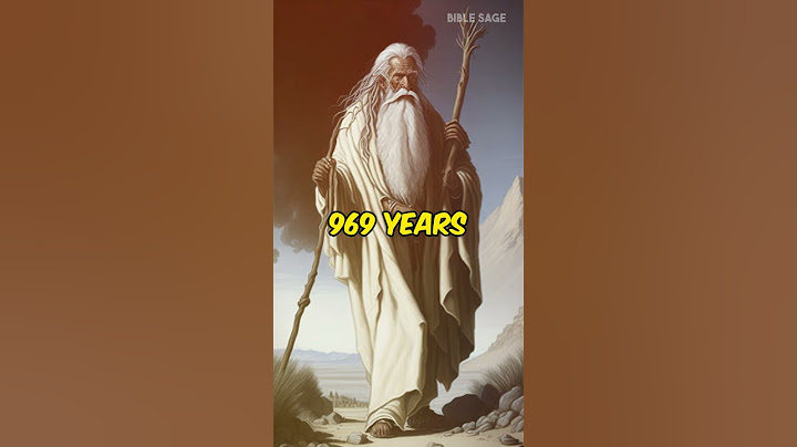 The oldest person in the Bible🔥 | lived for 969 years. 💯