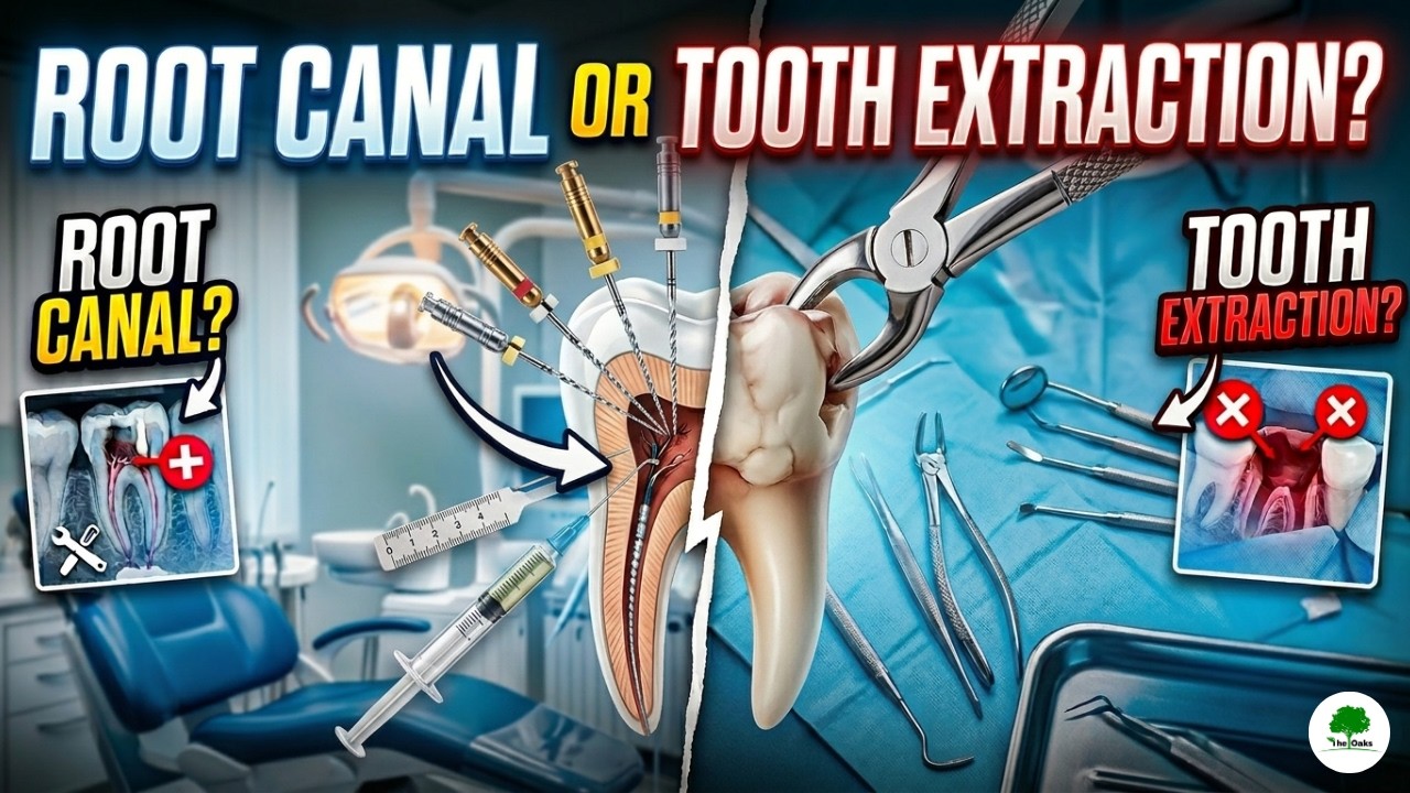 Which Saves Your Tooth & Relieves Pain 🦷 | Oaks Dental Clinic Korea