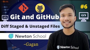 # 6 | Git – Diff Staged and Unstaged Files | .gitignore file | Git and Github Tutorial in Hindi 2021