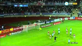 Argentina 2 - 2 Paraguay COPA AMERICA 2015 - Tv Publica