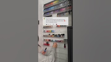 I said I wouldd never do this but…🙈💅🏻🤷🏼‍♀️ #nailpolish #asmr #organization #nails #nailart