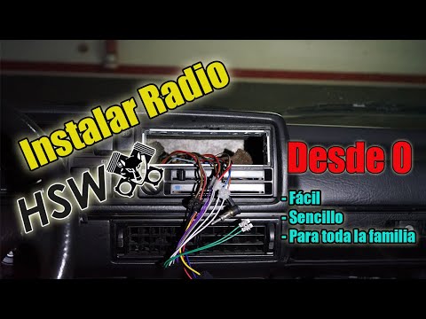 Como instalar radio Golf GTI Mk2 || HSW