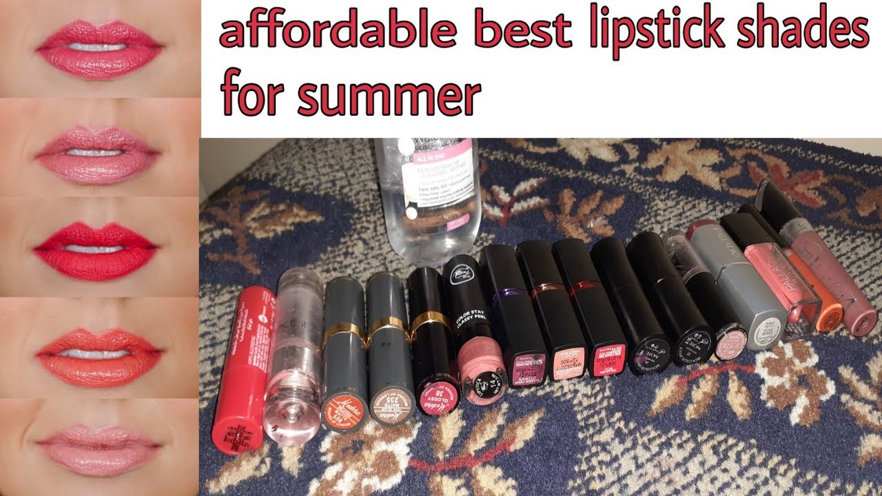 Affordable best lipsticks for summer medora maybelline rivaj uk