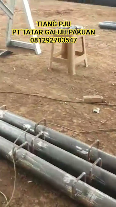MENJUAL TIANG PJU UKURAN CUSTOM - PT TATAR GALUH PAKUAN 081292703547