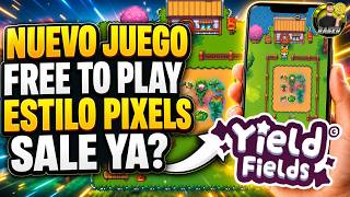 🚀NOW AVAILABLE! New FREE-TO-PLAY PIXEL-STYLE GAME with REWARDS 💥HOW DOES IT WORK? 🚀Yield Fields