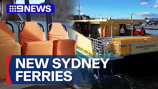 New generation of Western Sydney ferries to set sail | 9 News Australia