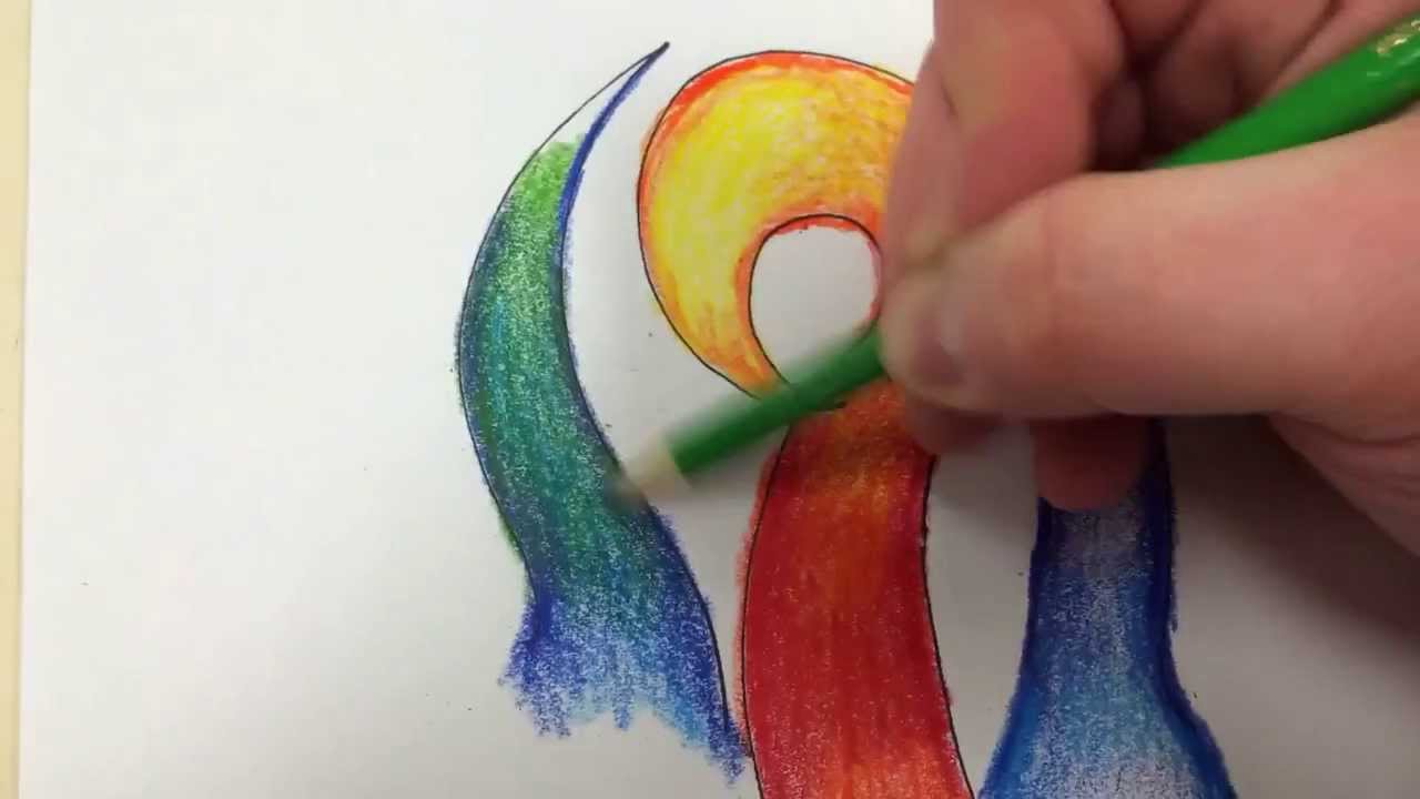 Colored Pencil Tutorial: Blending Analogous Colors 