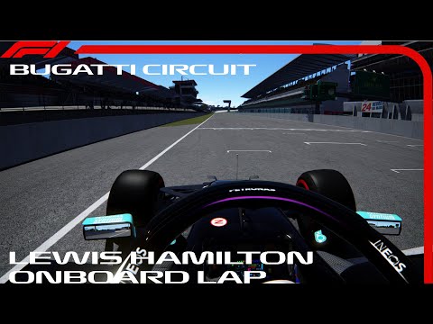 F1 2020 - Lewis Hamilton Bugatti Circuit Onboard - Assetto Corsa