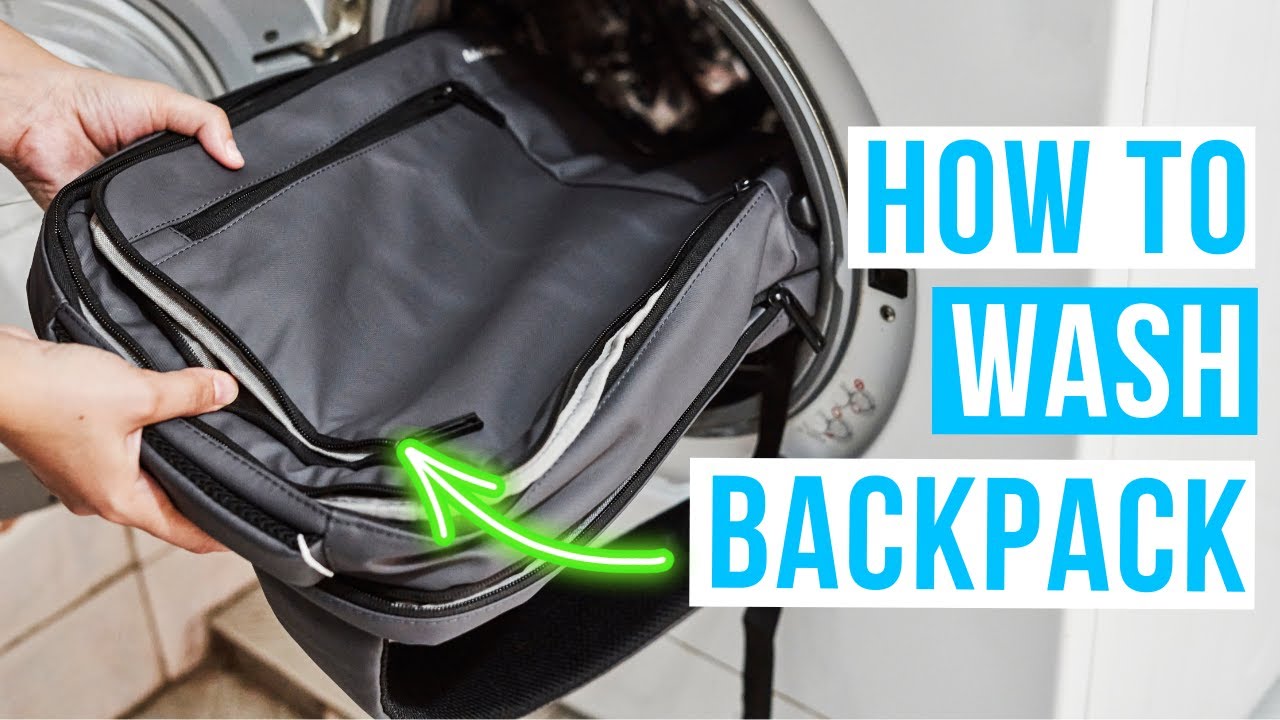 【BAON】Keujeu Washa Backpack How to WASH A BACKPACK in washing machine or hand wash - YouTube