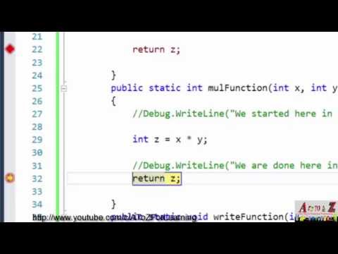 75- BreakPoints for Debugging and Tracing Code