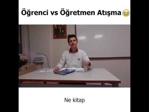 Öğrenci vs öğretmen atışma