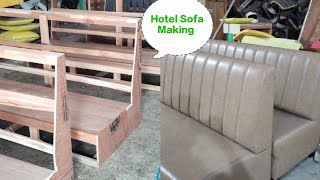 Hotel Sofa Making (without handle) How to make hotel Sofa