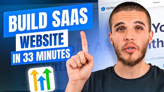 Build A SaaS Website (in 33 minutes)