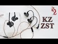 KZ ZST распаковка и обзор //Доступные гибридные наушники от Knowledge Zenith
