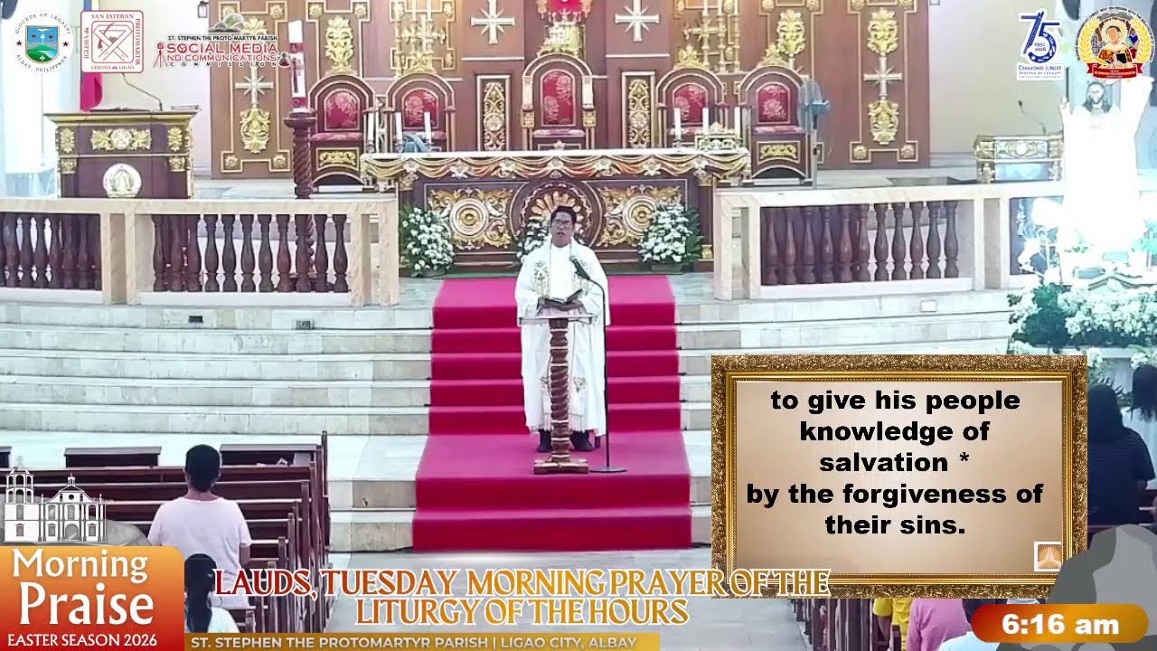 Lauds, Tuesday Morning Prayer of the Liturgy of the Hours,