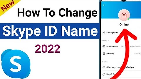 Skype id name kaise change kare | how to change Skype profile name