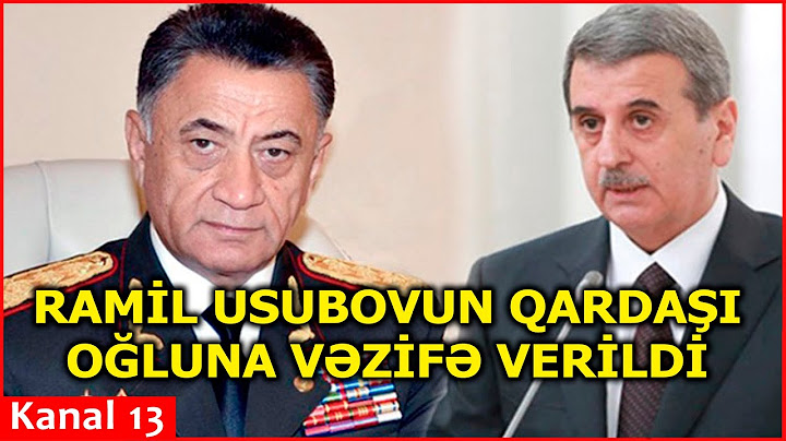 Vilayət Eyvazov Ramil Usubovun qardaşı oğluna yeni vəzifə verdi