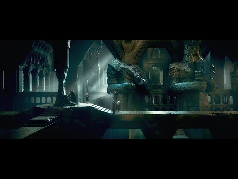 Song of Durin + Fireplace with sizzling fire sounds in Skyrim's Companions Hall