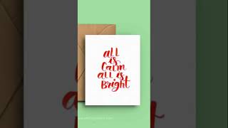 Free Printable Holiday Cards!