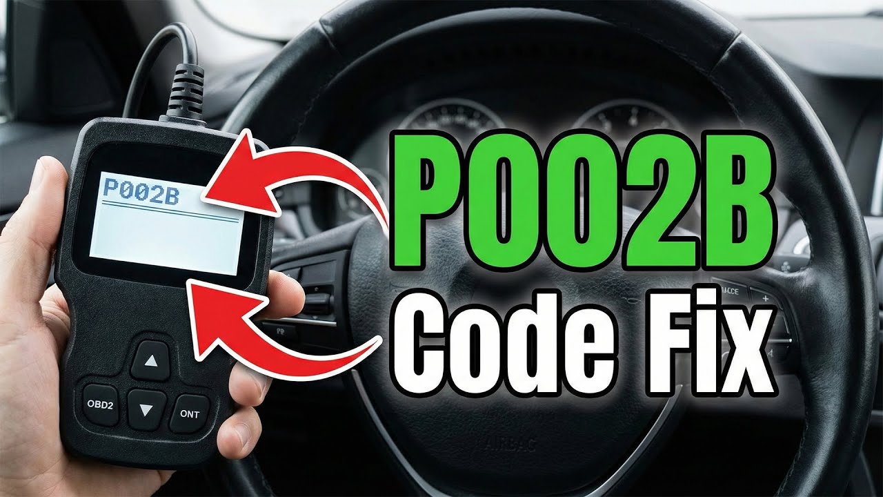 How To Fix P002B Code - Camshaft Profile Control Circuit Low Bank 1 Fix