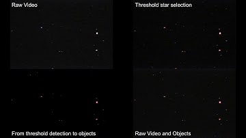 Automatic stars and satellite detection - Step by step - Jetson Nano with Python, CUDA & OpenCV