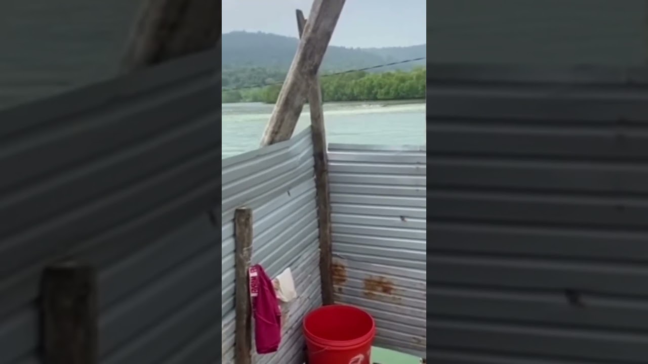 Fresh air toilet | Open air bathroom design