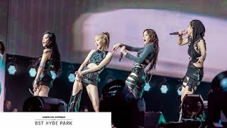 BLACKPINK perform PINK  VENOM in the American  Express × BST Hyde Park London