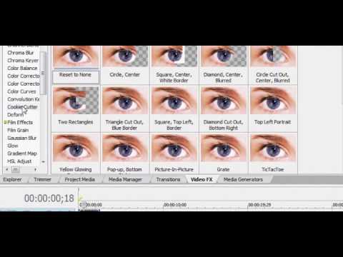 Split Screen Tutorial | Sony Vegas