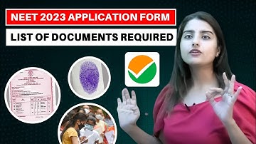 List of Documents Required for NEET 2023 Application Form #neet2023 @SeepPahuja