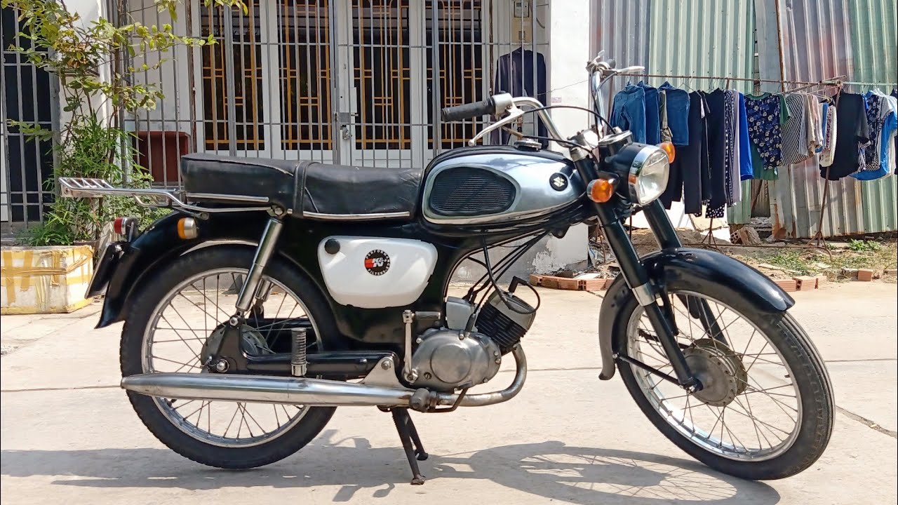 Xe cổ Suzuki RK67 50cc  2banhvn