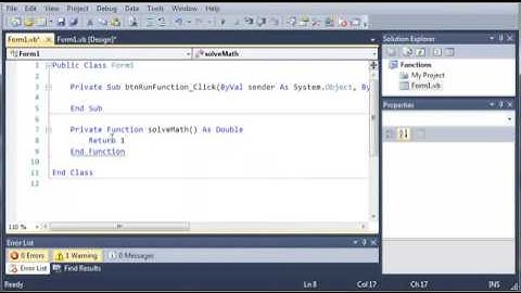 Visual Basic Tutorial   43   Functions
