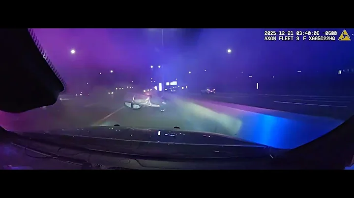 Oak Brook police rescue person from fiery crash
