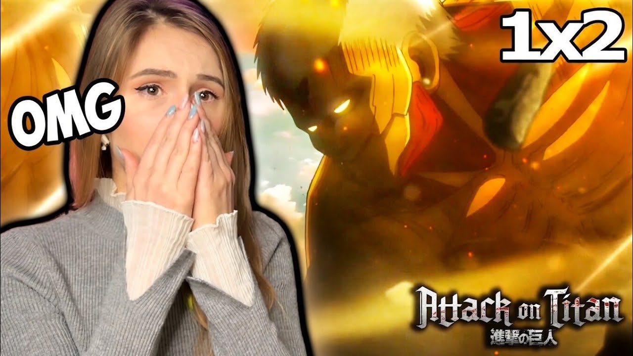 ARMORED TITAN? NON-ANIME FAN Reacts to ATTACK ON TITAN S1 Episode 2 | ANIME REACTION