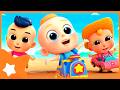 Canzone delle azioni “Bob dice” 🍎 Apples & Bananas 🍌Cartoni Animati per Bambini