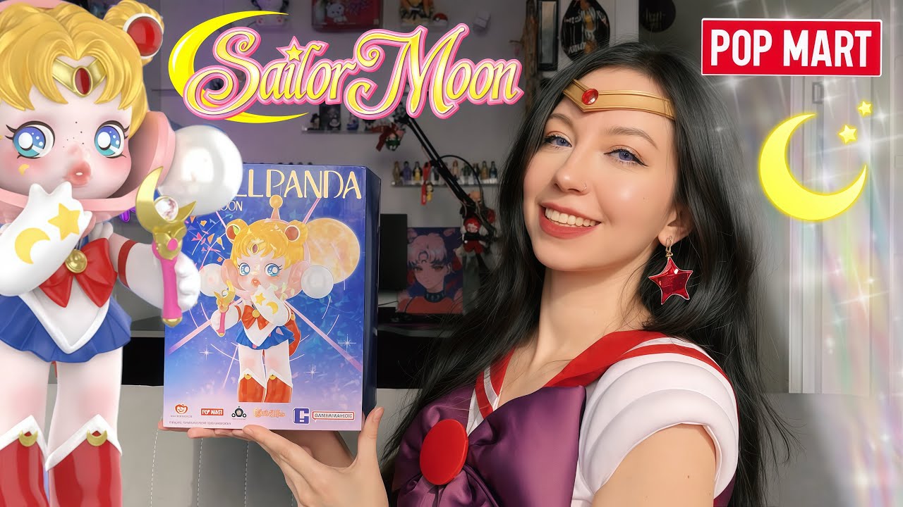 SKULLPANDA AND SAILOR MOON?? UNBOXING A RARE POP MART FIGURE - YouTube