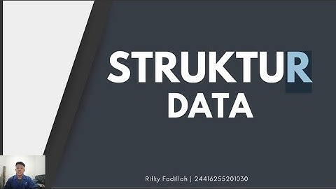 Struktur Data - Array, Hashmap, Stack, Queue
