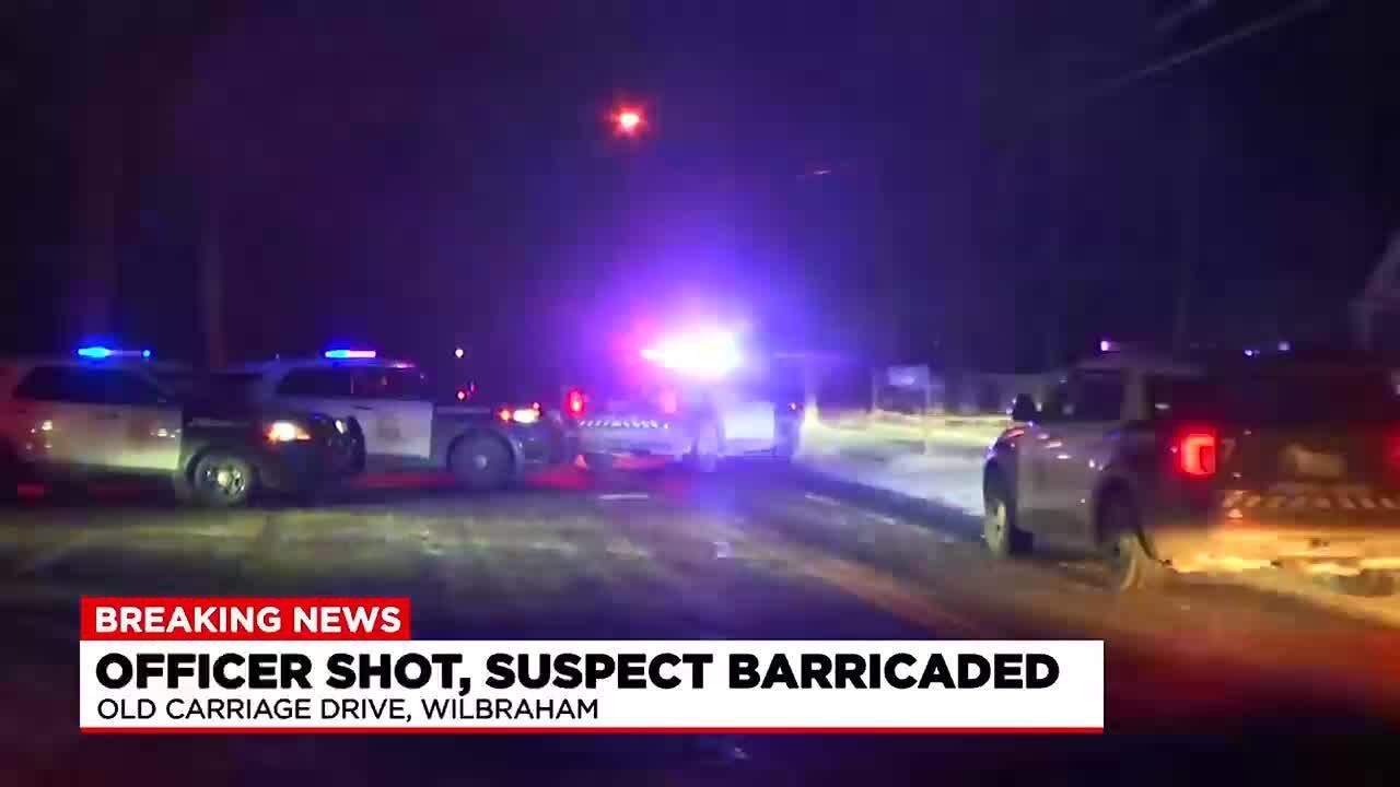 Wilbraham officer shot during call on Old Carriage Drive YouTube