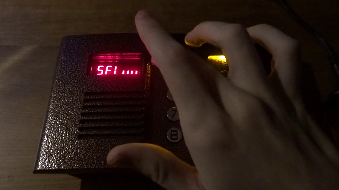 Домофон Eltis DP400TDC16: Смена общего кода - YouTube