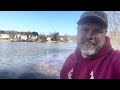 Preparing to dredge out a pond in Greenville, SC