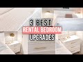 3 rental bedroom upgrades that look expensive