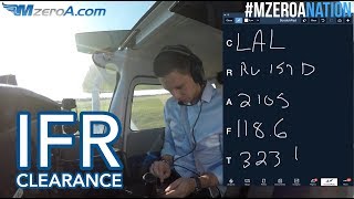 Copying an IFR Flight Clearance - MzeroA Flight Training