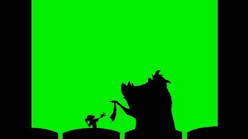 Timon and Pumbaa Interrupt 6 Green Screen (Academy Ratio)