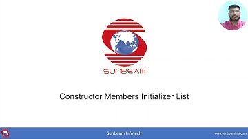 Constructor Members Initializer List