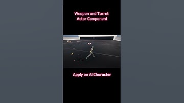 Weapon component in action #gamedevelopment #fab #unrealengine