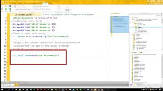 Aula 1001 WinDev Array Sum